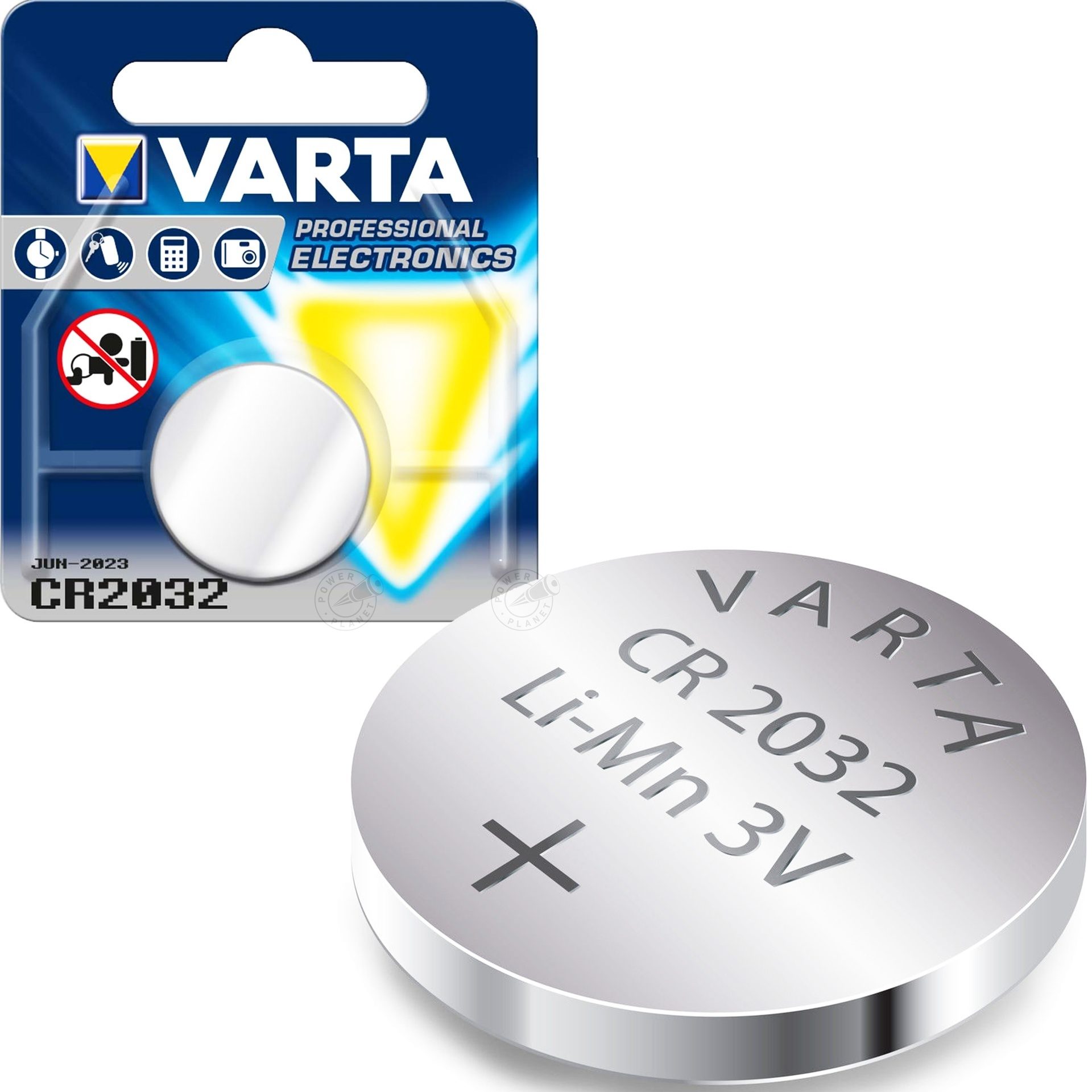 Батарейка Varta Electronics Lithium  CR-2032 3V