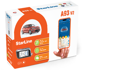 Автосигнализация  StarLine A93 v2 LTE